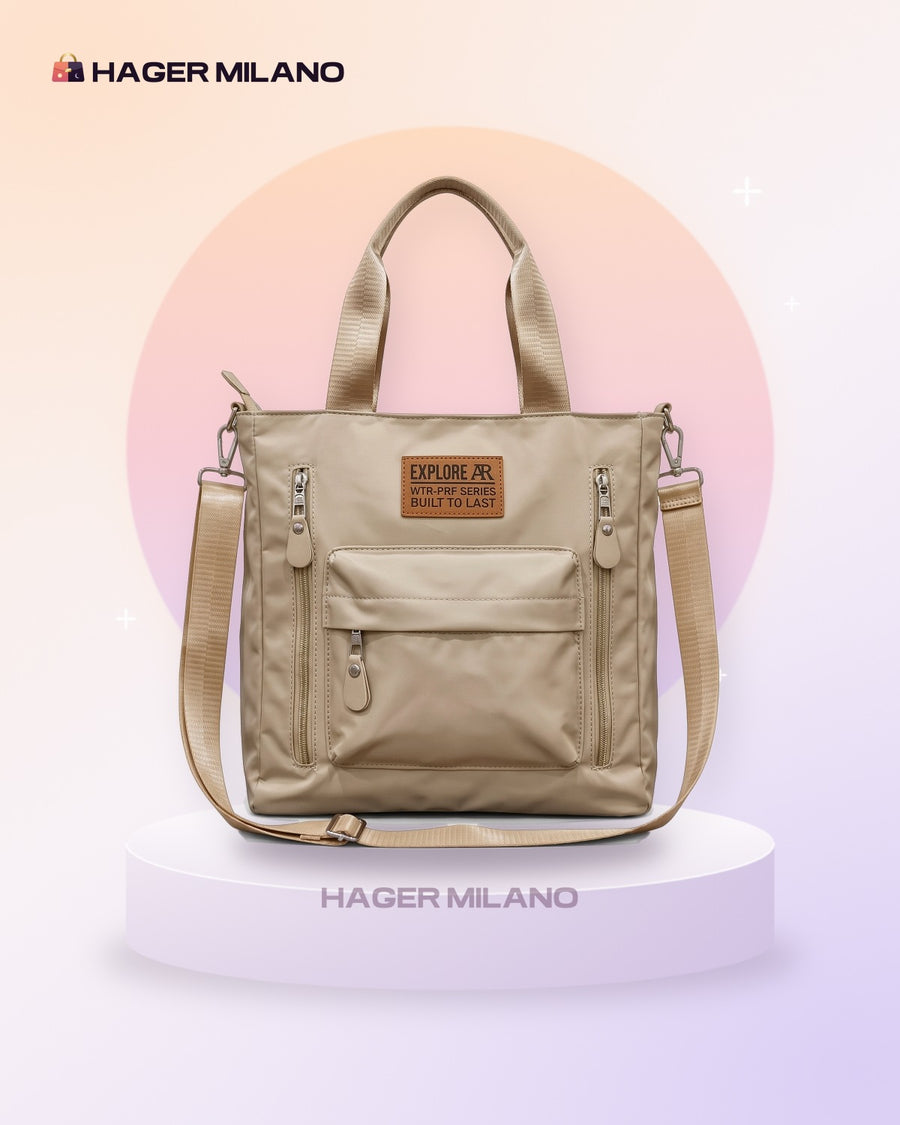 Mashawir Tote Beige