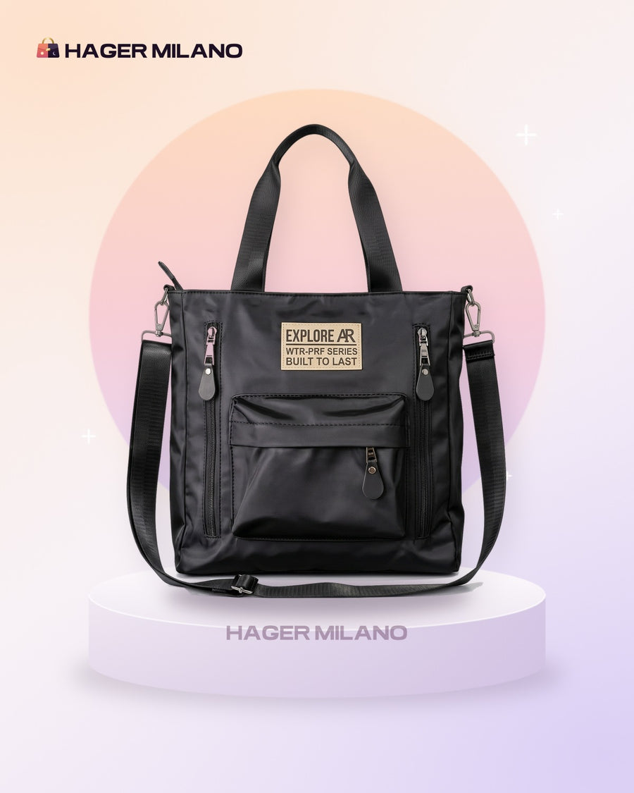 Mashawir Tote Black