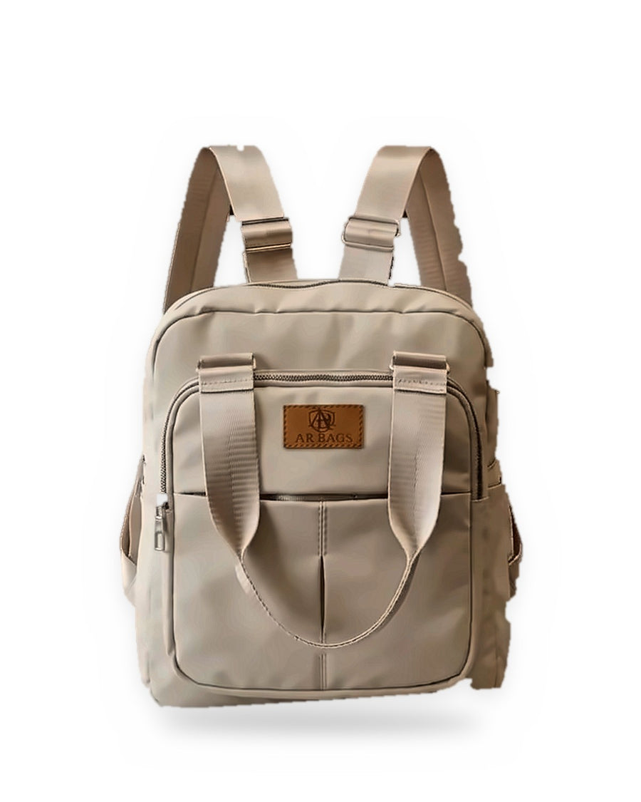 2-in-1 Backpack Beige