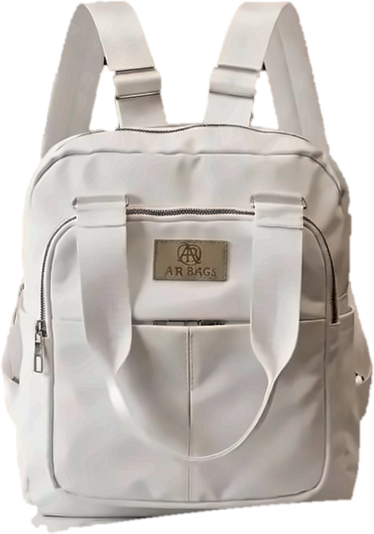 2-in-1 Backpack Off White