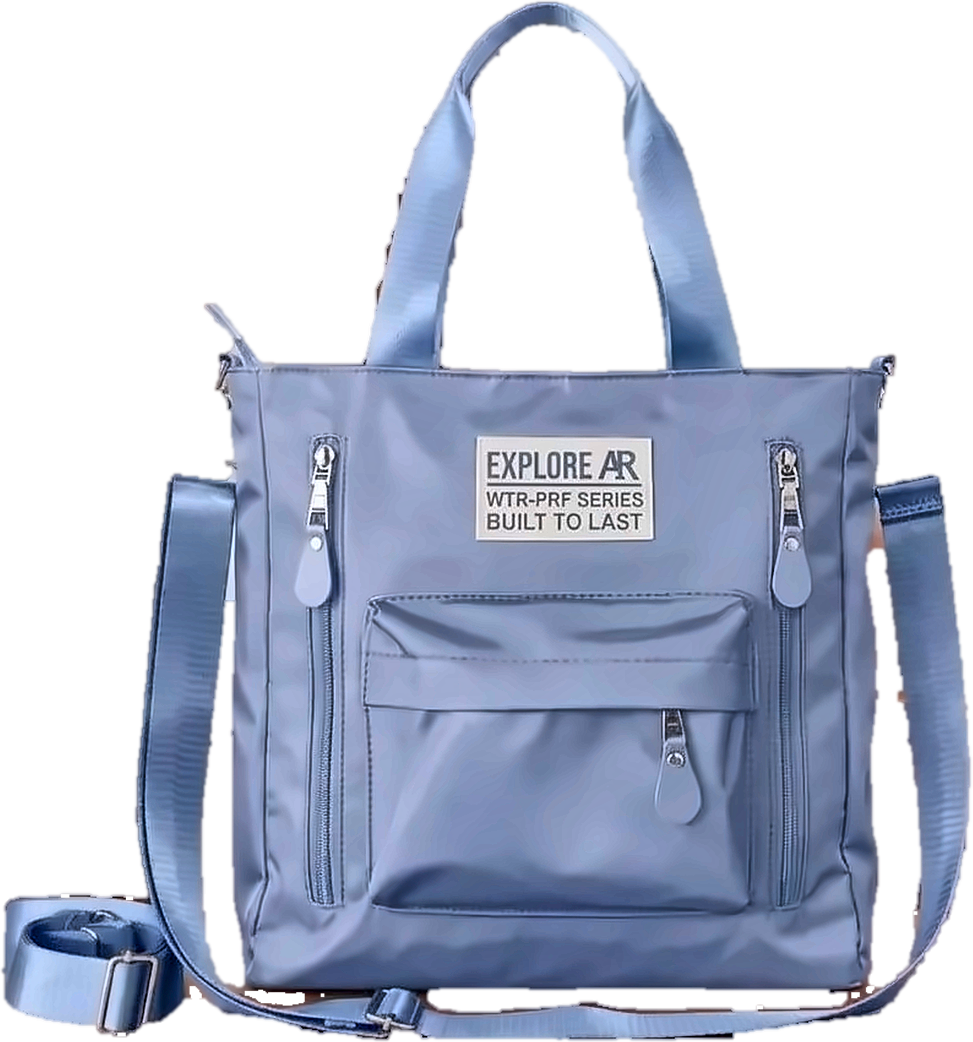 Mashawir Tote Baby-Blue
