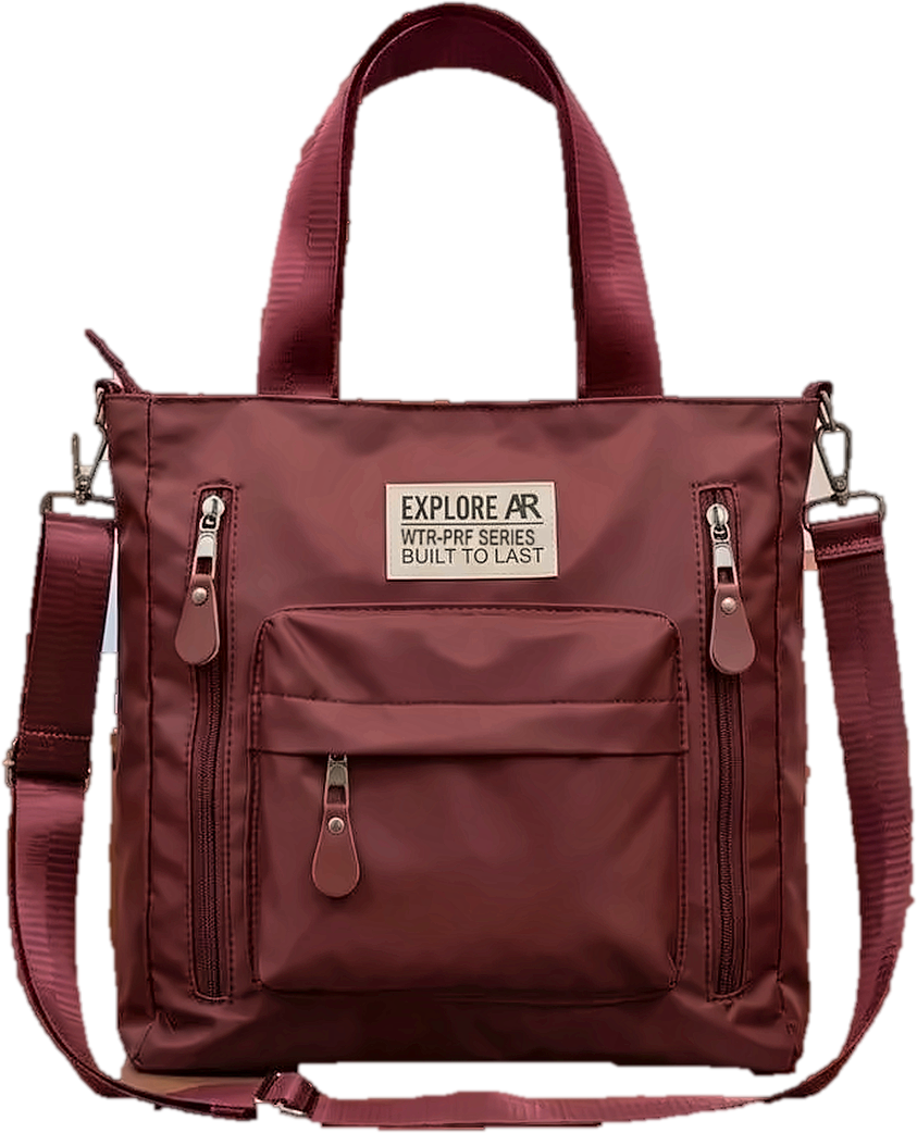 Mashawir Tote burgundy