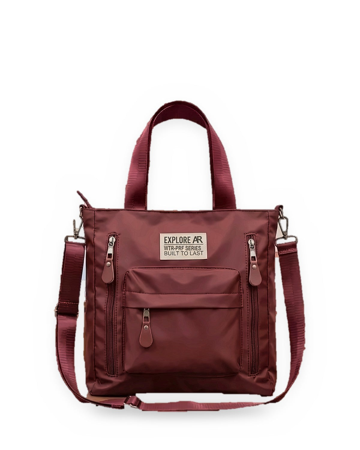 Mashawir Tote Burgundy