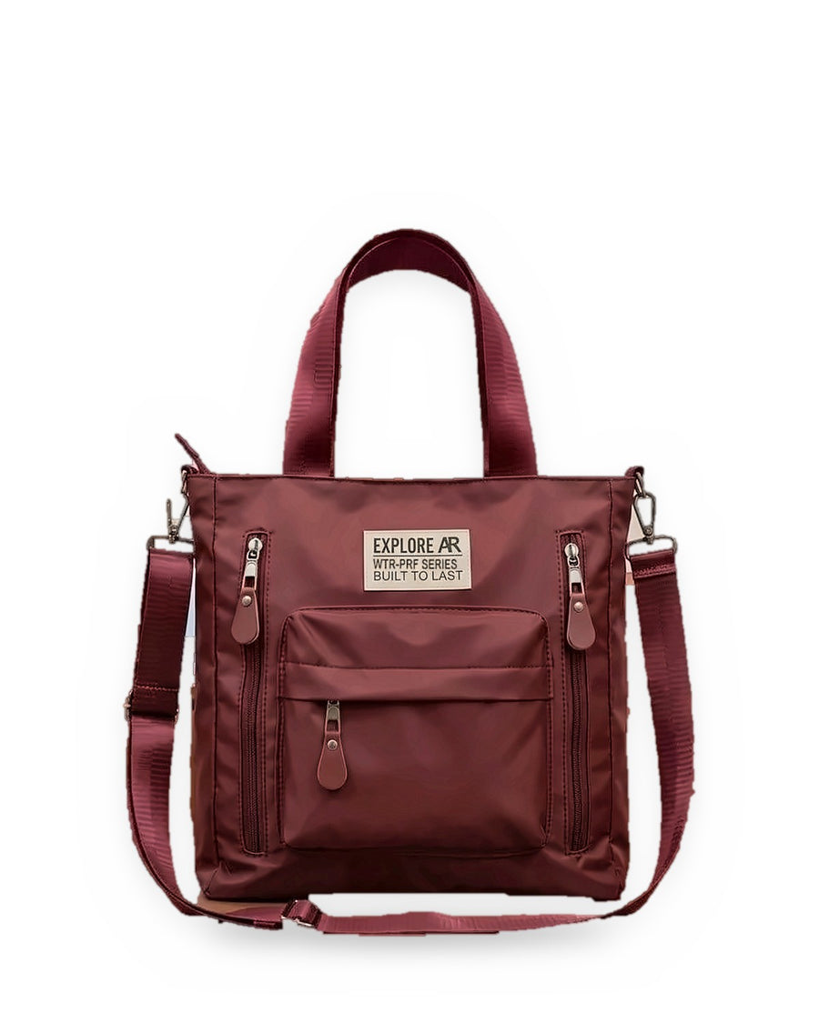 Mashawir Tote Burgundy